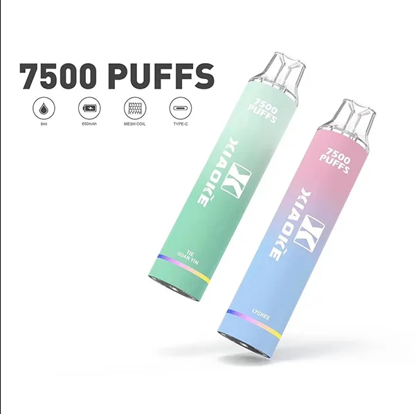 【17種口味選擇】XiaoKe拋棄式電子煙 8ml 梟客一次性 7500口 - 图片 3