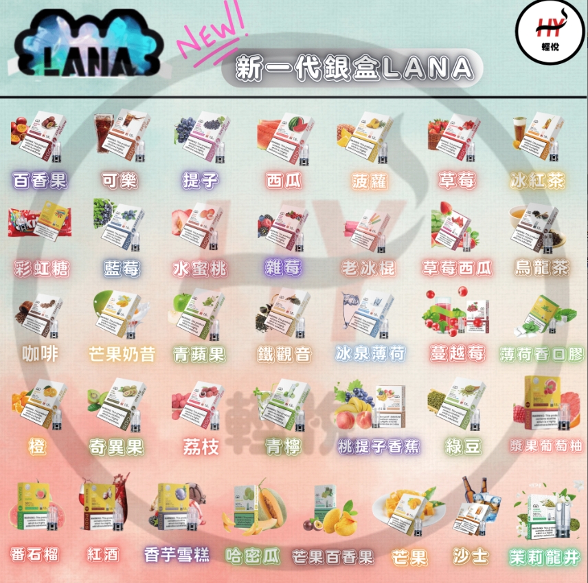 LANA 1代發光煙彈 lana【透明煙彈】通用各種品牌1代電子煙 - 图片 3