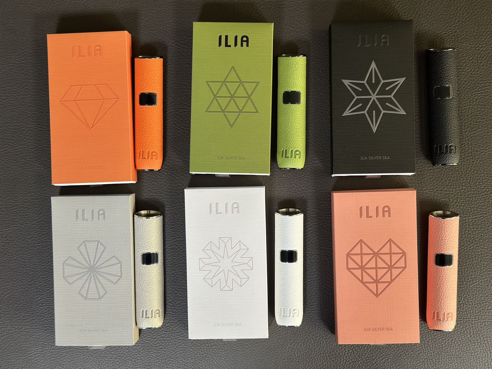 ILIA一代主機｜革調布紋煙桿650mAh 通用1代煙彈 - 图片 4